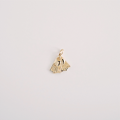 Pingente Pé de Pato Ouro