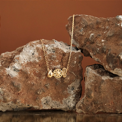 Colar Triathlon Ouro