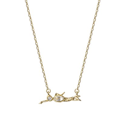 Colar Nadadora Chakra Ouro