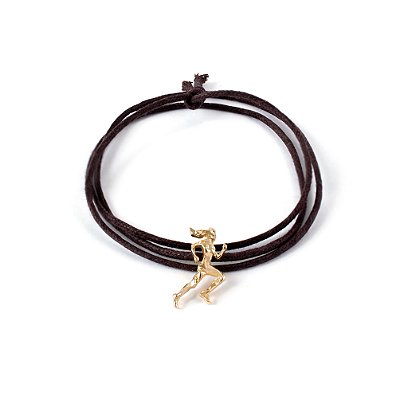 Pulseira Corredora Lapidada Ouro