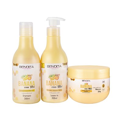 Kit nutrição banana com mel 300g (Cauterização polarizada)