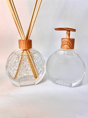 Kit Aromático Sweet Home – Difusor e Sabonete Líquido com Gliter