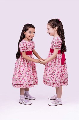 Vestido Rosa Terezinha