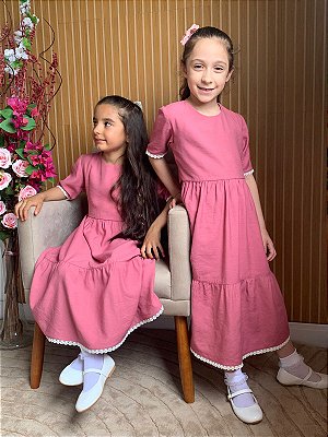 Vestido Rosa Catarina