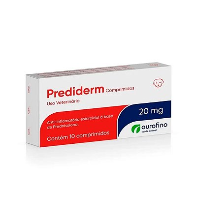 PREDIDERM COMP CAIXA 10X20MG