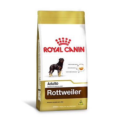 RAÇÃO ROYAL CANIN 12KG ROTTWEILERAÇÃO ADULTOS 26