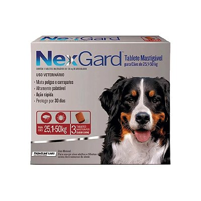 Nexgard 6G 25 A 50KG 3 COMP