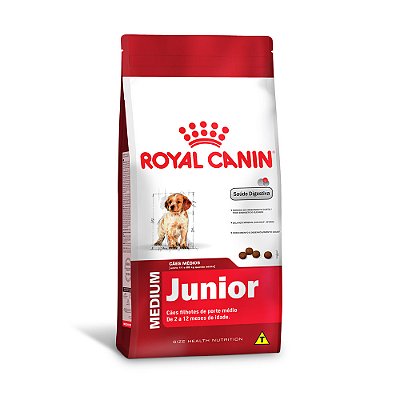 RAÇÃO MEDIUM JUNIOR  2,5KG