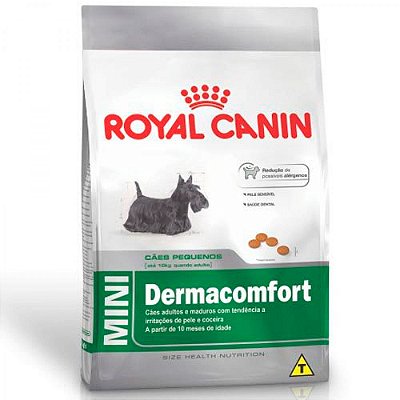 RAÇÃO ROYAL CANIN 7,5KG ADULTOS MINI DERMACONFORT