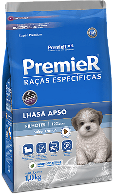 RAÇÃO Premier ESP 1KG CÃES FILHOTE LHASA