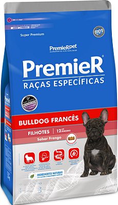 RAÇÃO Premier 2,5KG CÃES FILHOTE BULLDOG FRANCES