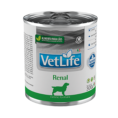 RAÇÃO ÚMIDAVETLIFE 300G NAT CAN WET RENAL