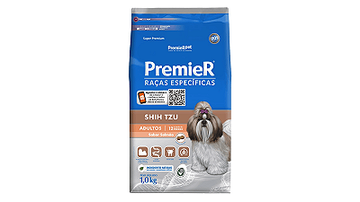 RAÇÃO Premier ESP 1KG CÃES ADULTOS  SHIHTZU