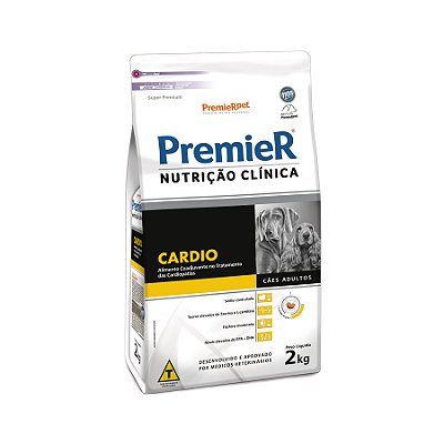 RAÇÃO Premier NUTRIÇÃO CLÍNICA 2KG CÃES CARDIO