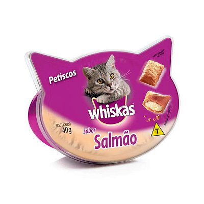 PET Whiskas TEMPTATIONS SALMAO 40G