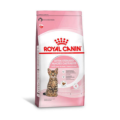RAÇÃO ROYAL CANIN 0,4KG ADULTOS FHN KITTEN STERILISED