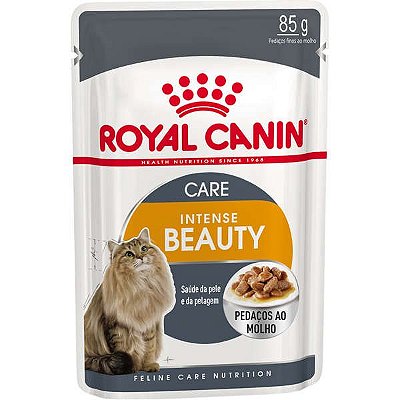 SACHÊ ROYAL CANIN 85G ADULTOS FHN INTENSE BEAUTY 12 FELINE WET