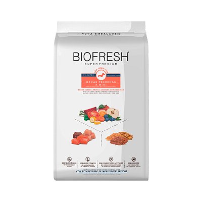 RAÇÃO Biofresh 1KG CÃES FILHOTE  SP PEQUENOS/MINI