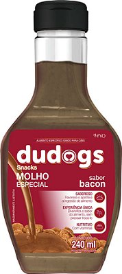 PETISCO Dudogs 240ML MOLHO BACON