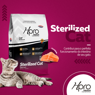 RAÇÃO Hpro CAT 2,5KG CASTRATED SALMON