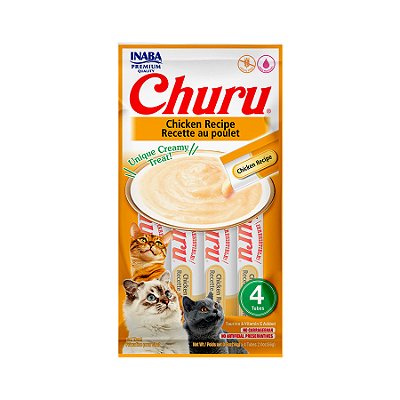 Purê Churu Galinha para Gatos 56g