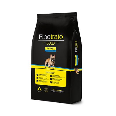 Ração Finotrato Gold 10,1kg para CÃES ADULTOS  de Porte Mini e Pequeno