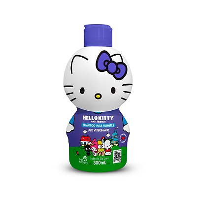 Shampoo Hello Kitty and Friends Filhotes para Cães e Gatos 300ml