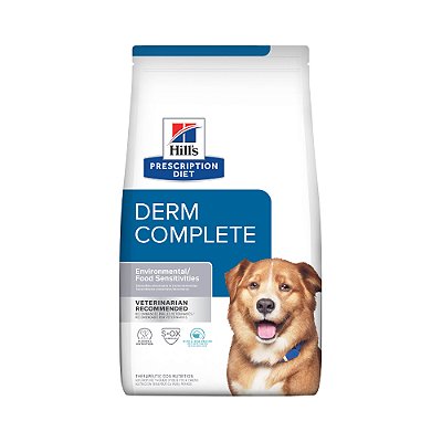 Ração Hill's 2,94kg Prescription Diet Derm Complete pra Cães