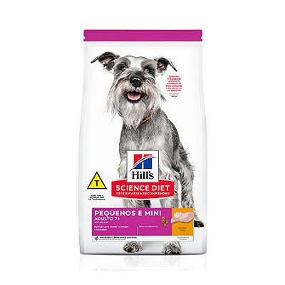 Ração Hill's 6kg Science Diet para Cães Adulto 7+ Pequenos e Mini