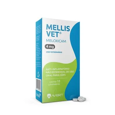 Anti-inflamatório Avert Mellis Vet para Cães 4,0mg