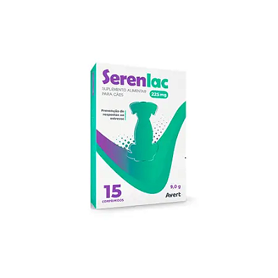 Serenlac 225 mg Com 15 Comprimidos Suplemento