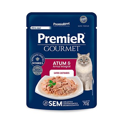 PREMIER GOURMET 70G G/AD/CAST ATUM SACHE