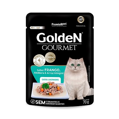 GOLDEN GOURMET 70G G/AD/CAST FRANGO SACHE