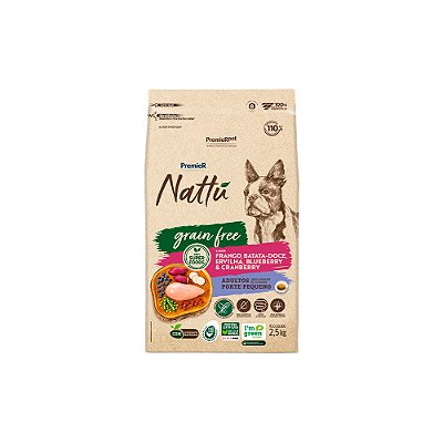PREMIER NATTU 2,5KG C/AD RP GRAIN FREE