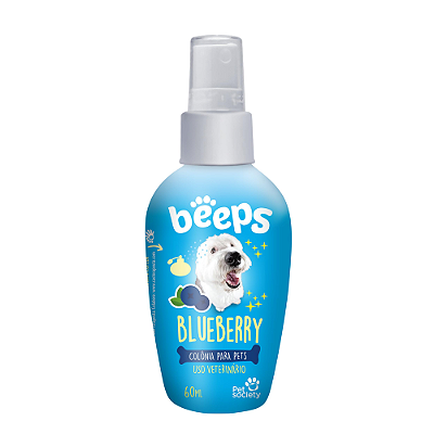 BEEPS COLONIA BLUEBERRY 60ML PET SOCIETY