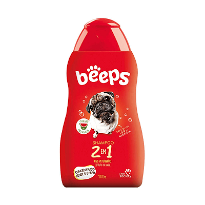 BEEPS SHAMPOO PELOS CURTOS 2 EM 1 500ML