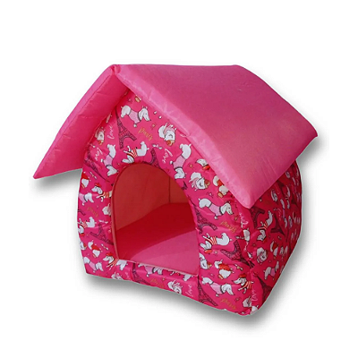 Cama Cabana Tactel Para Cães e Gatos N3