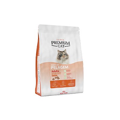 Ração Royal Canin Premium Cat Beleza da Pelagem para Gatos Adultos 10,1kg