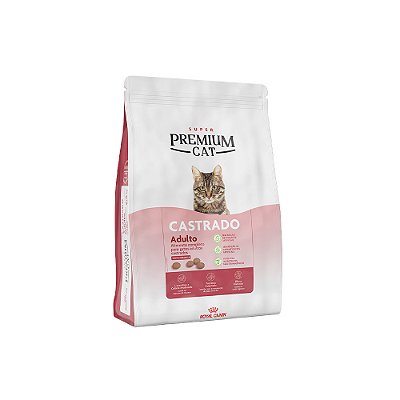Ração Royal Canin Premium Cat para Gatos Adultos Castrados 10kg