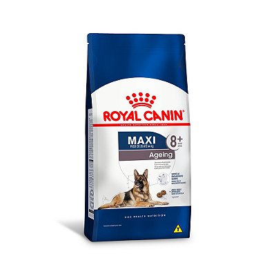 Ração Royal Canin Maxi Ageing 8+ para Cães Adultos 8+ anos de Raças Grandes 15kg