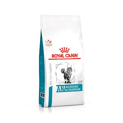 Ração Royal Canin Veterinary Diet Anallergenic para Gatos Adultos 2,5kg