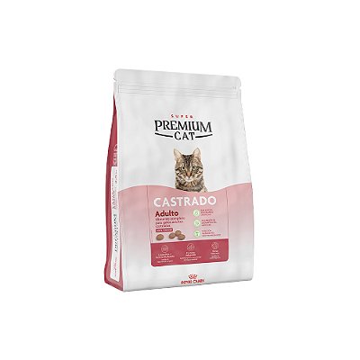 Ração Royal Canin Super Premium Cat para Gatos Adultos Castrados 2,5kg