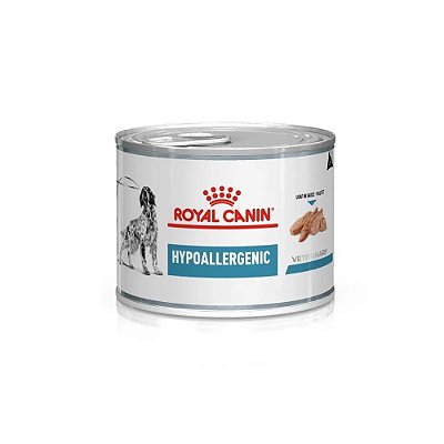 Ração Úmida Royal Canin Veterinary Diet Hypoallergenic para Cães Adultos 200g
