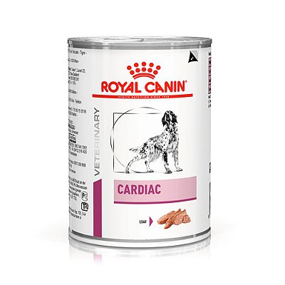 Ração Úmida Royal Canin Veterinary Diet Cardiac para Cães Adultos 410g