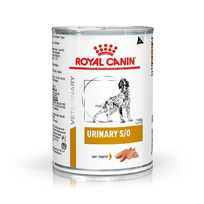 Ração Úmida Royal Canin Veterinary Diet Urinary S/O para Cães Adultos 410g
