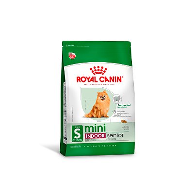 Ração Royal Canin Indoor para Cães Sênior de Raças Pequenas 7,5kg