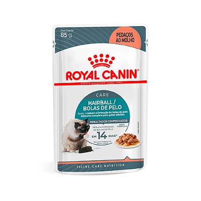 Ração Úmida Royal Canin Feline Health Nutrition Hairball Care para Gatos 85g