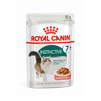 Ração Úmida Royal Canin Feline Health Nutrition Instinctive para Gatos 7+ anos 85g