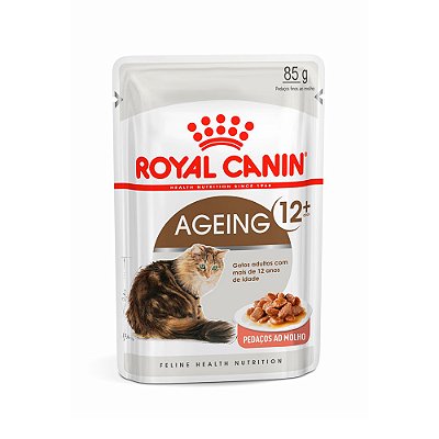 Ração Úmida Royal Canin Feline Health Nutrition Instinctive para Gatos 12+ anos 85g
