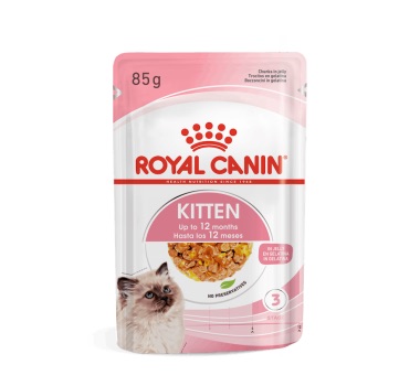 Ração Úmida Royal Canin Feline Health Nutrition In Jelly para Gatos Filhotes 85g